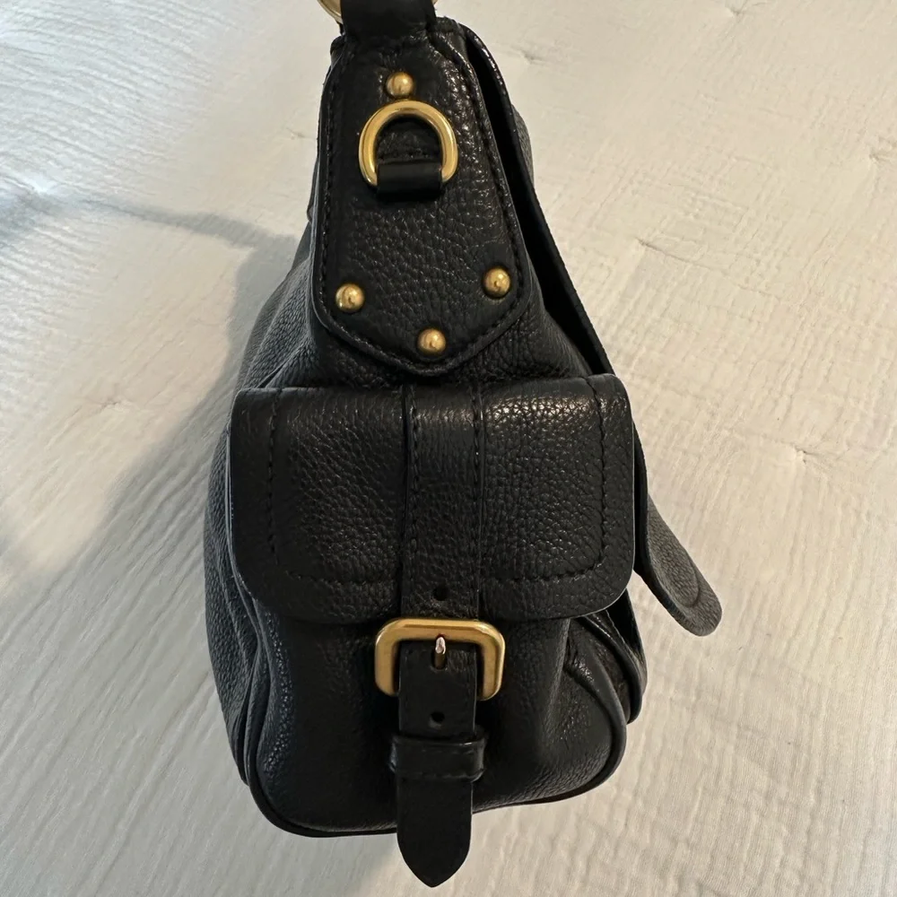 Prada Nero Vitello Daino bag . - Picture 4 of 15